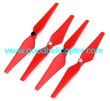 Wltoys V303 SEEKER Zreo Tech V303 Drone quadcopter parts blades (red color) - Click Image to Close